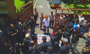 LSM Kasta NTB Gedor Polda, Minta Kasus Narkoba di Lombok Utara Diungkap Sampai Akarnya