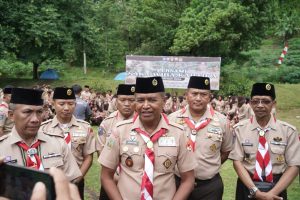 Pangdam IX/Udayana Didampingi Danrem 162/WB Buka Kegiatan PERSAMI Pramuka Saka Wira Kartika