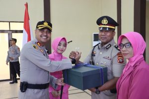 Jabatan Kabag Ren Dirotasi, Kapolres Lombok Utara Pimpin Sertijab