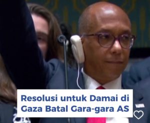 Resolusi Untuk Damai di Gaza Batal Gara-gara AS Gunakan Vetonya