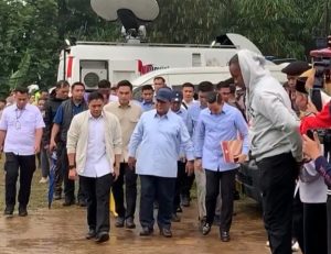Hari H Pilpres 2024, Prabowo Dikawal Mayor Teddy Nyoblos di Hambalang-Bogor