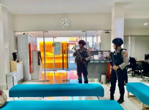 Perketat Pengamanan Objek Vital, Samapta Polres Lombok Utara Berikan Pengamanan