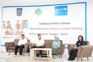 Penguatan Peran Kader Percepat Pencegahan Wasting dan Stunting, UNICEF Gelar pelatihan di KLU