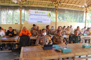 Ikut Rakor Jelang Idulfitri , Polres Lombok Utara Akan Siagakan 80 Persen Personil