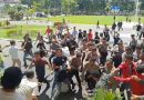 Demo Protes Anjlok Harga Jagung di Dompu Ricuh Dengan Polisi, Tiga Mahasiswa Dilarikan ke RSU