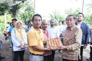 Bupati Bersama Wabup Lombok Utara Kunjungi Terdampak Banjir di Kecamatan Kayangan, Puluhan KK Terdampak 