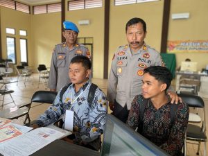 Antusias, Puluhan Putra-Putri Lombok Utara Daftar Jadi Calon Anggota Polri 2024