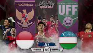 Kapolres Lombok Utara Gelar Nobar Semi-final Piala Asia U23 Bersama Jajaran dan Masyarakat