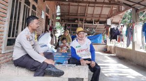 Himbau Kamtibmas, Bhabinkamtibmas Gandeng Babinsa Tatap Muka Bersama Warga