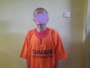 Ini Tampang Pria Yang Setubuhi Anak Kandung Usia 16 Tahun di Lombok Utara