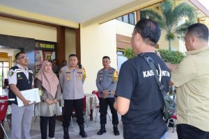 Ratusan Personel Polres Bima Kota Ikut Tes Urine, Dinyatakan Negatif Narkoba