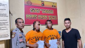 Keroyok Ketua Forum BKD, Dua Orang Anggota LSM Sasaka Nusantara Ditahan Polres Loteng
