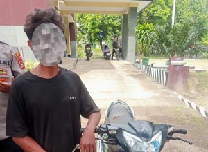 Begok Pelaku Curanmor di KLU Yang Gasak Sepeda Motor di Teras Rumah, Diringkus Polisi