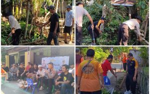 Polri Gandeng LDII dan Pemdes Sandik Gelar Jumat Bersih, Gotong Royong Bersihkan Lingkungan