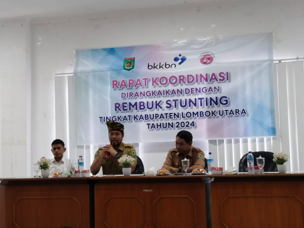 Wakil Bupati KLU Sebut Angka Stunting Belum Capai Target Nasional