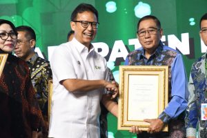 Pemda KLU Raih Penghargaan Dari Kemenkes, Terbaik Dalam Pemenuhan Tenaga Medis dan Nakes