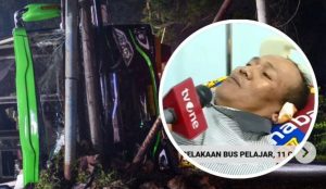 Kesaksian Supir Bus Yang Membawa Rombongan SMK Lingga, Angin Rem Tiba-tiba Habis