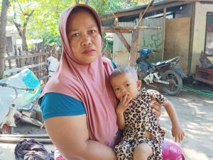 Dampak Dari Aktivitas Tambak di Dusun Amor-amor KLU Diduga Berpengaruh Pada Kesehatan Anak-anak