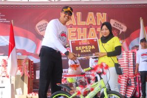 Kapolres Lombok Utara Hadiri Jalan Sehat “Damai Malbao” Menuju Pilkada Lombok Utara Damai 2024