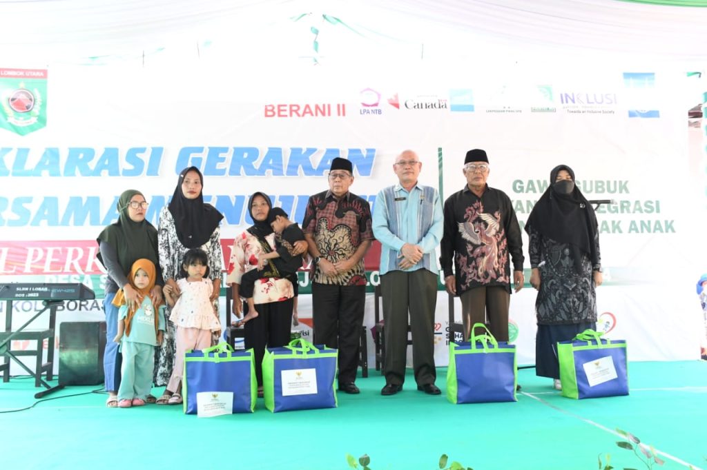 Lombok Utara Jadi Daerah Pertama Deklarasikan Gawe Gubuk, Menuju NTB Nol Pernikahan Anak