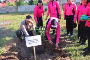 Peringati Hari Bhayangkara ke78, Polres Lombok Utara Lestarikan lingkungan dengan 1.000 Pohon