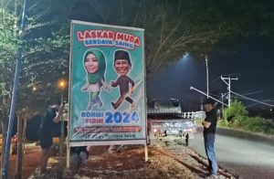 Baliho Rohmi-Firin di Sumbawa Hilang, Laskar Muda Berdaya Saing Anggap Politik Kurang Sportivitas