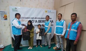 Peringati Hari Anak, UBP Jeranjang dan Unit Bisnis Pemeliharaan Santuni Ratusan Anak Yatim