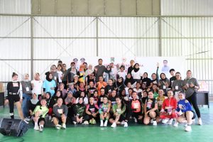 Meriahkan HUT KLU, PERSANI Gelar Lomba Senam Aerobik