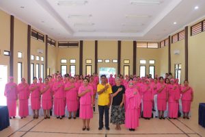 Peduli Lingkungan, PC Bhayangkari KLU Gandeng Saifana Organic Farm Sharing Pengelolaan Ramah Lingkungan