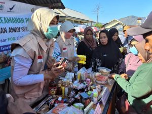 BBPOM di Mataram Tingkatkan Kesadaran Keamanan Pangan di Pasar Sumbawa Barat Melalui Penyuluhan dan Kampanye