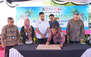 Bupati KLU Resmikan Gedung Sentra Olahan Kelapa di Pemenang Senilai Rp17,5 miliar