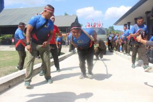 Keseruan Berbagai Macam Lomba Yang Digelar Kodim 1608/Bima Semarak HUT Ke -79 Kemerdekaan RI