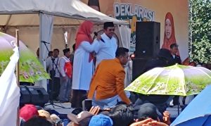 Pasangan LAZ dan Hj Nurul Adha Gelar Deklarasi, Komitmen Wujudkan Perubahan Sejahtera Dari Desa di Lombok Barat