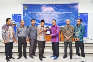 Kembangkan Smart City, Pemda KLU Jalin MoU Dengan PT. XL Axiata