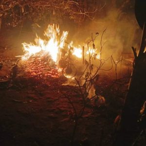 Satu Unit Rumah di KLU Habis Terbakar, Diduga Gegara Lampu Tradisional
