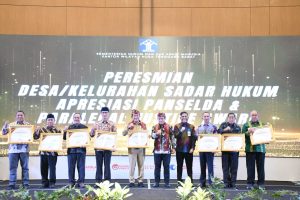Bupati Lombok Utara Terima Penghargaan Anubawa Sasana dari Kemenkumham RI