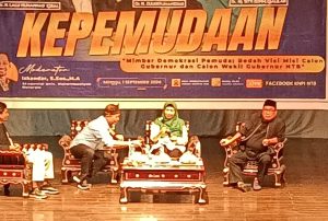Bedah Visi Misi Cakada NTB, Abah Uhel Bicara Tentang Kontribusi Anak Muda
