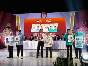 Hasil Undian Nomor Urut Cakada KLU, Paslon Muchsin-Junaedi Dapat Nomor 3 Sebagai Identitas Kemenangan