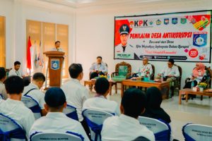 Desa Bentek Ikut Penilaian Perluasan Percontohan Desa Anti Korupsi