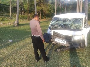 Kecelakaan Mobil Pickup Hingga Masuk Jurang di Lombok Utara, Diduga Supir Ngantuk