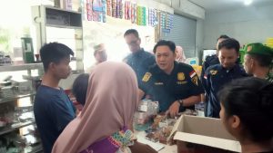 Kasat Pol PP Lombok Utara Bersama Bea Cukai Mataram Gelar Operasi Gabungan Brantas Rokok Ilegal