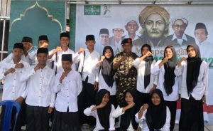 Sebuah Kebanggaan, M. Taufikurrahman Alumni Ponpes Diniyah Jami’ Al-Cholil Tontong Suit Lotim Pimpin Upacara Hari Santri Nasional