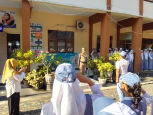 Maraknya Tindak Pidana Perdagangan Orang, Satpol PP NTB Gelar Sosialisasi Perda TPPO di SMA Negeri 9 Mataram