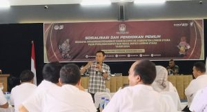 KPUD Lombok Utara Gelar Sosialisasi Pendidikan Pemilih Bersama OPD