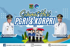 Pemda Lombok Utara Ucapkan Selamat Hari PGRI dan Korpri 