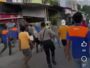 Video Keributan di Dompu Pasca Pilbup, Diduga Buntut Dari Konvoi Kemenangan Salah Satu Paslon