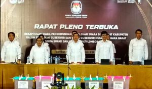 KPU Tetapkan Paslon Najmul-Kus Peraih Suara Terbanyak di Pilbup Lombok Utara, Perolehan Suara Sesuai Nomor Urut