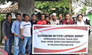 Pasca Pleno Pilkada 2024, Gerakan Aktivis Lombok Barat Deklarasi Pilkada Damai