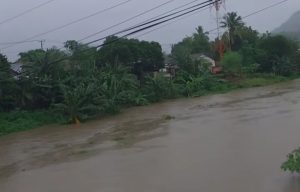Taliwang Sumbawa Barat Waspada Banjir, Air Sungai Semakin Naik, BPBD Siagakan Personil