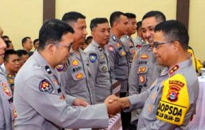 Aipda Wiswa Karma Anggota Polres KLU Yang Dapat Penghargaan Dari Kapolda NTB